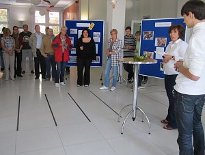 Ausstellung eröffnet