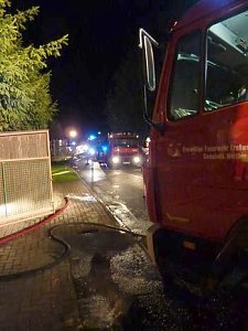 Feuer in Gro&szlig;wechsungen