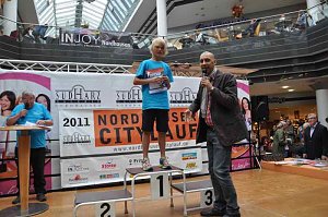 Siegerehrung in der Galerie