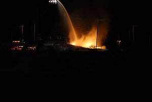 Zug-Unglück in Bleicherode