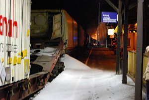 Zug-Unglück in Bleicherode