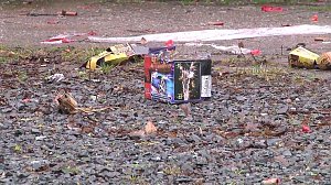 B&ouml;llerabfall auf den Stra&szlig;en