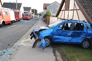 Die Unfallstelle in Wipperdorf