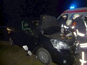 Unfall auf der B 4