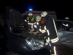 Unfall auf der B 4