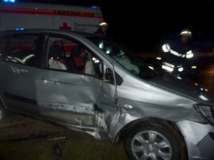 Unfall auf der B 4