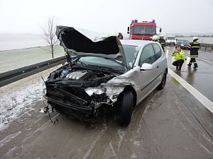Unfall auf der Autobahn