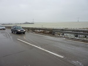Unfall auf der Autobahn