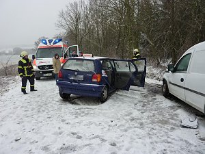 Unfall zwischen Nordhausen und Petersdorf