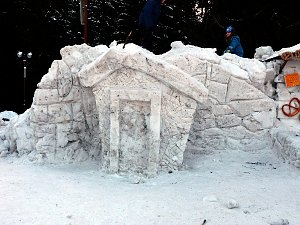 Ein Traum aus Eis und Schnee