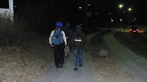 100 Kilometer unterwegs