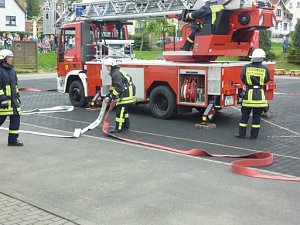 Gro&szlig;alarm in Bleicherode
