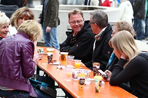 Geburtstagfeier begann