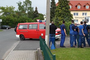 Feuerwehr bei Eaton im Einsatz