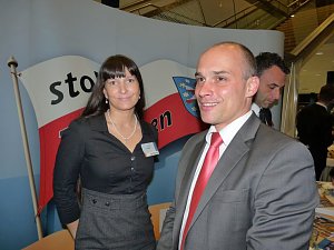 Beim Jahrsempfang in Erfurt