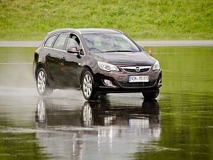 Geschleudert und gebremst