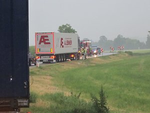 Unfall auf der B 243