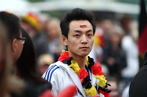 Spannung vor dem Spiel