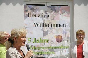 Fr&ouml;hliches Haus feierte Geburtstag