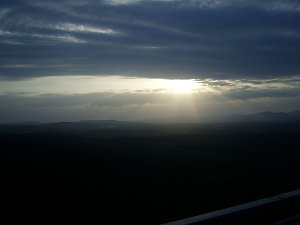 Zum Sonnenuntergang