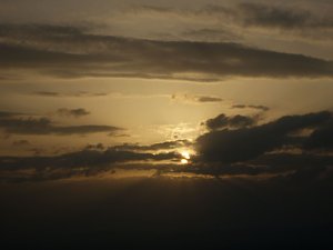 Zum Sonnenuntergang