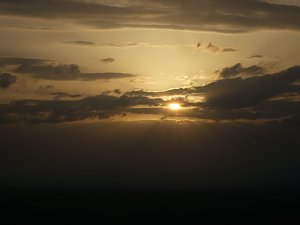 Zum Sonnenuntergang