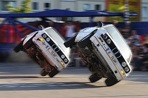 Stunts und Shwo in Nordhausen und Sondershausen