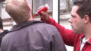 Amok-&Uuml;bung in Sundhausen