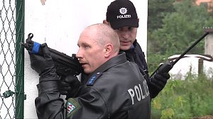 Amok-&Uuml;bung in Sundhausen