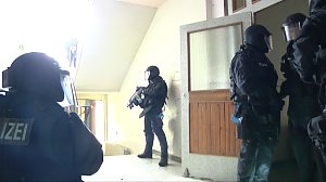 Amok-&Uuml;bung in Sundhausen