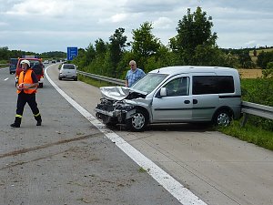 Unfall auf der A 38