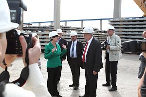 Besuch bei HABAU in Heringen