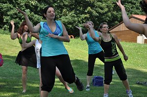 Zumba am Kiesschacht