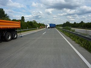 Unfall auf der A 38