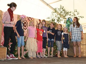 Der erste Tag im Handwerker-Camp