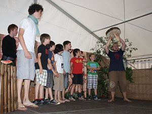 Der erste Tag im Handwerker-Camp