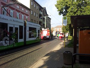 Unfall in Nordhausen