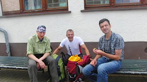 Von West nach Ost:  links: Andreas Golm, Mitte: Dr. Andr&eacute; Petrasch, rechts: Bodo Schwarzberg
