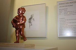 Im Nordhäuser Kunsthaus sind bis zum 3. März vier Entwürfe von vier Künstlern, jeweils als Modell, zu sehen.