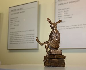 Im Nordhäuser Kunsthaus sind bis zum 3. März vier Entwürfe von vier Künstlern, jeweils als Modell, zu sehen.