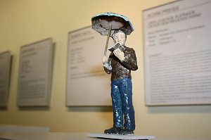 Im Nordhäuser Kunsthaus sind bis zum 3. März vier Entwürfe von vier Künstlern, jeweils als Modell, zu sehen.