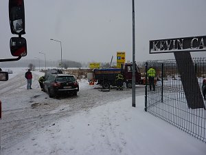 Schneemengen führten zu Unfällen