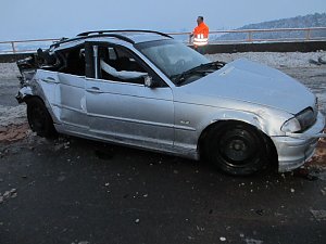 Unfall auf der Autobahn