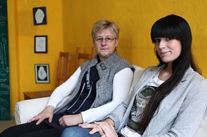 Annabelle Walther (links), Petra Friedrich