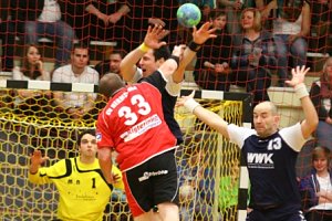 Sieg in der Ballspielhalle