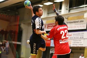 Sieg in der Ballspielhalle