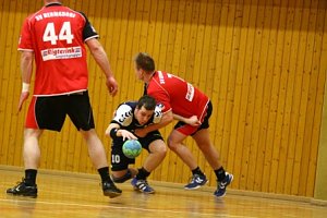Sieg in der Ballspielhalle