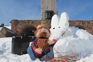 Ostern am Kyffh&auml;user im Schnee?