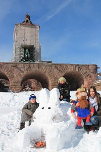 Ostern am Kyffh&auml;user im Schnee?