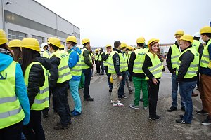 Zu Besuch in der Konzernzentrale
